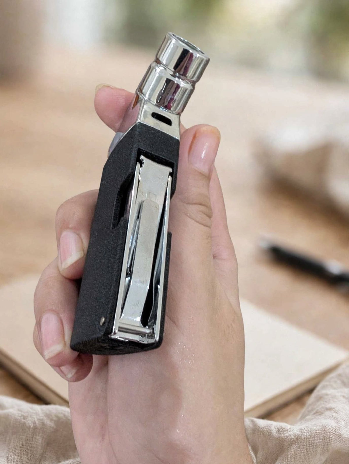 Jet Flame Lighter with Nail cutter