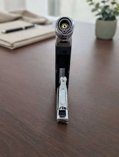 Jet Flame Lighter with Nail cutter