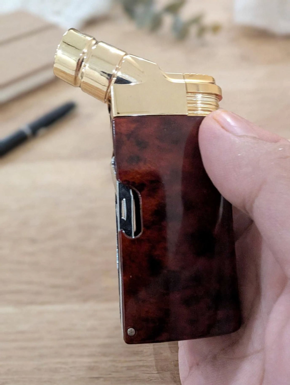 Jet Flame Lighter with Nail cutter