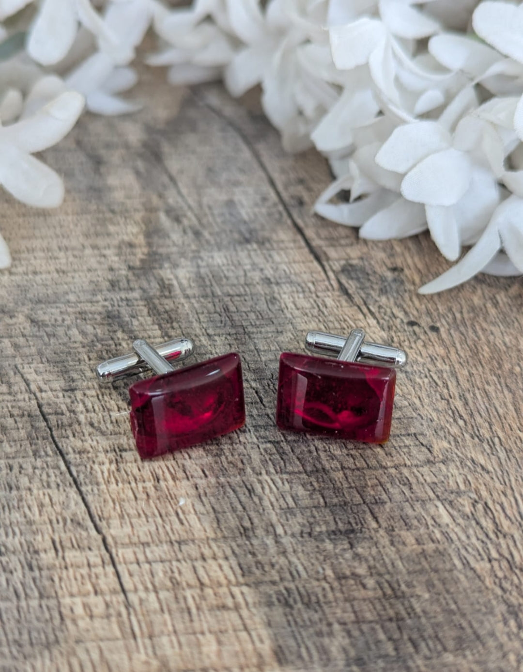 Ruby Radiance Cufflinks